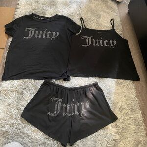 Juicy Couture 3-Piece PJ Set